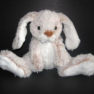 MELISSA & DOUG BURROW RABBIT BUNNY SITTING PLUSH